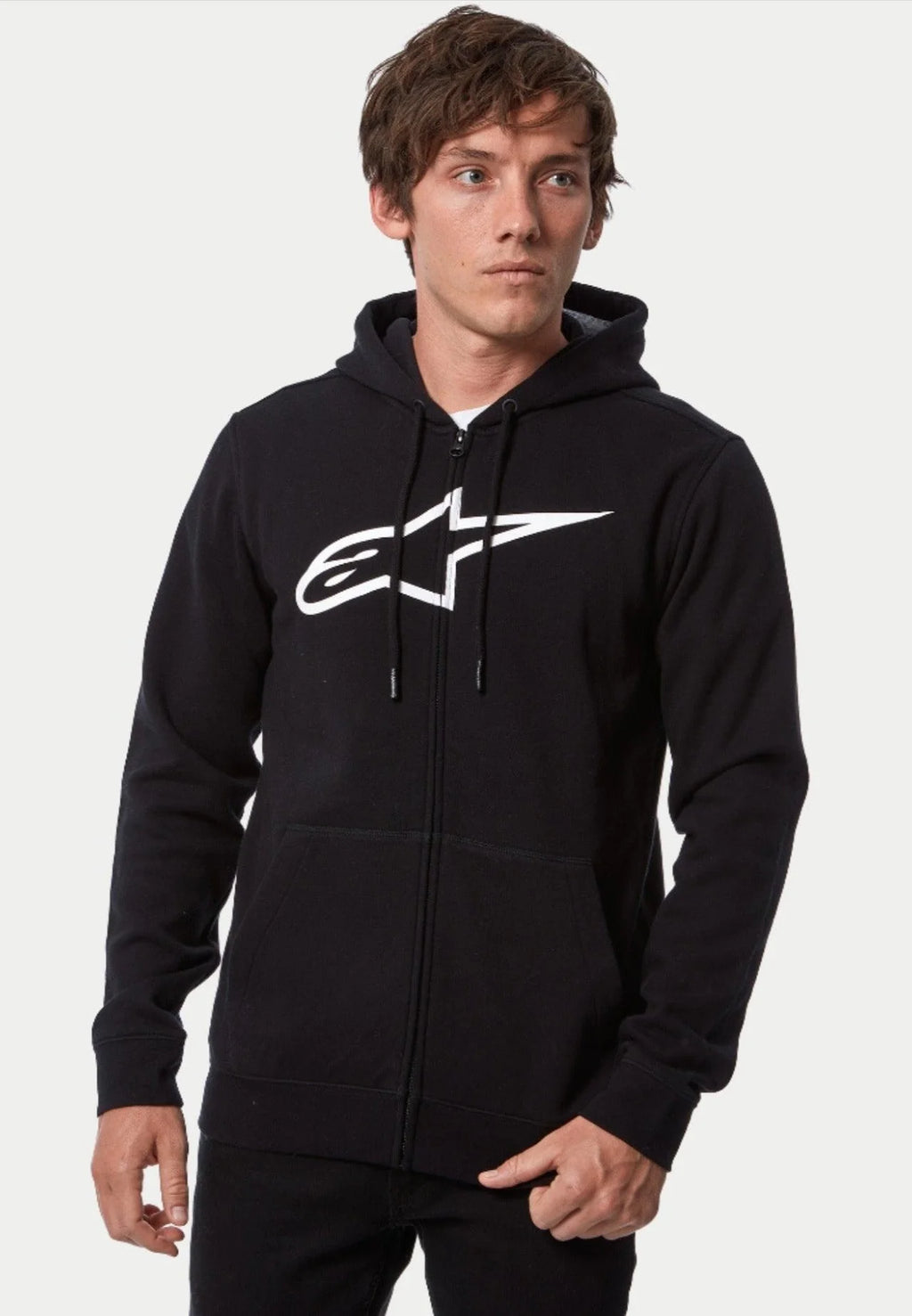 Buzo Hoodie Alpinestars Ageless Zip V3 – Negro