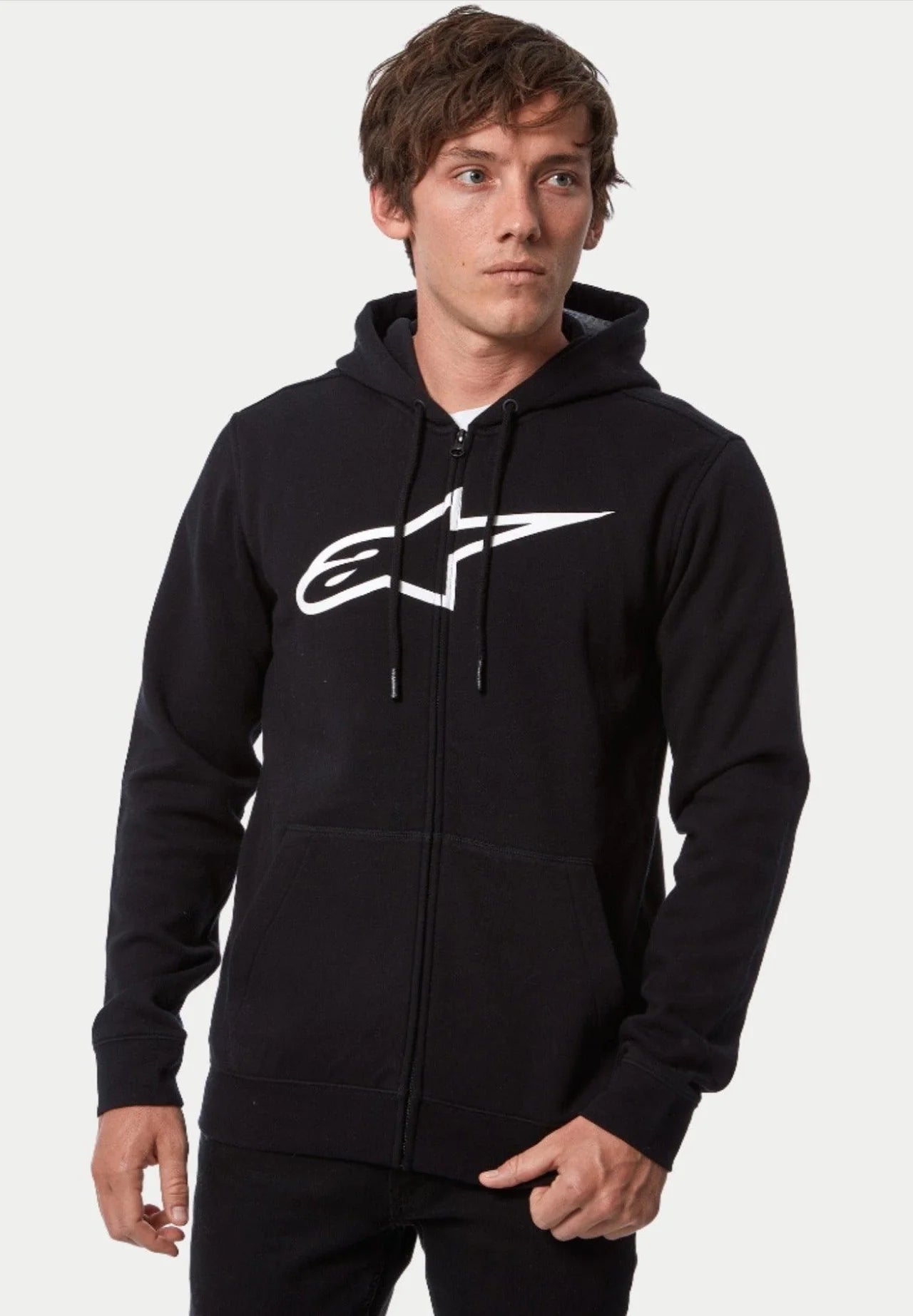 Buzo Hoodie Alpinestars Ageless Zip V3 – Negro