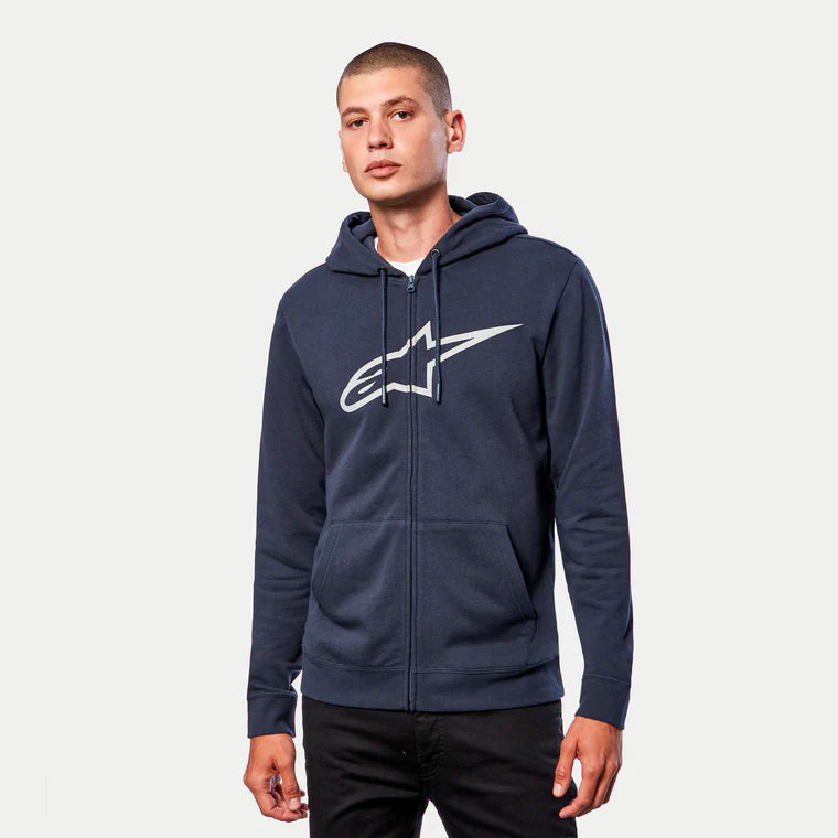 Buzo Hoodie Alpinestars Ageless Zip V3 – Azul