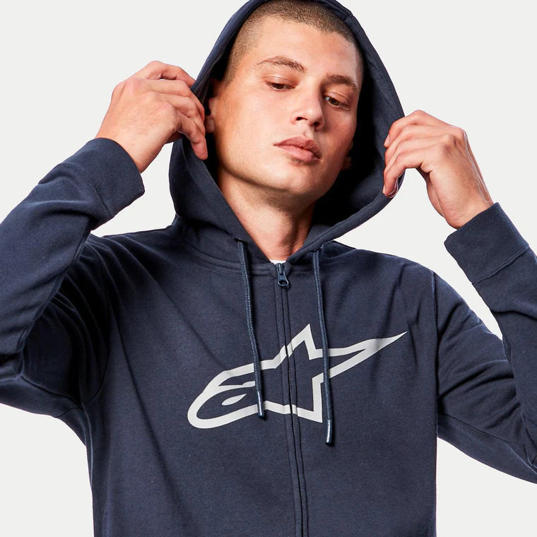 Buzo Hoodie Alpinestars Ageless Zip V3 – Azul
