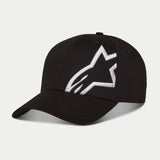 Gorra Alpinestars Corp Snap 2 – Negra con Logo Blanco