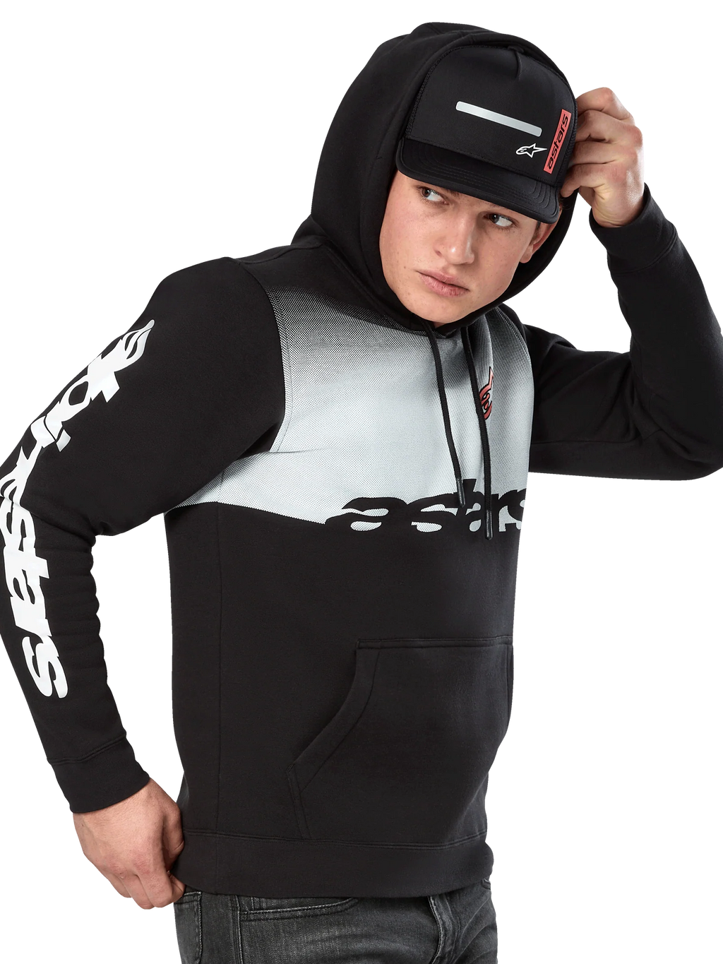 Buzo Hoddie Alpinestars Specter – Negro con degradado