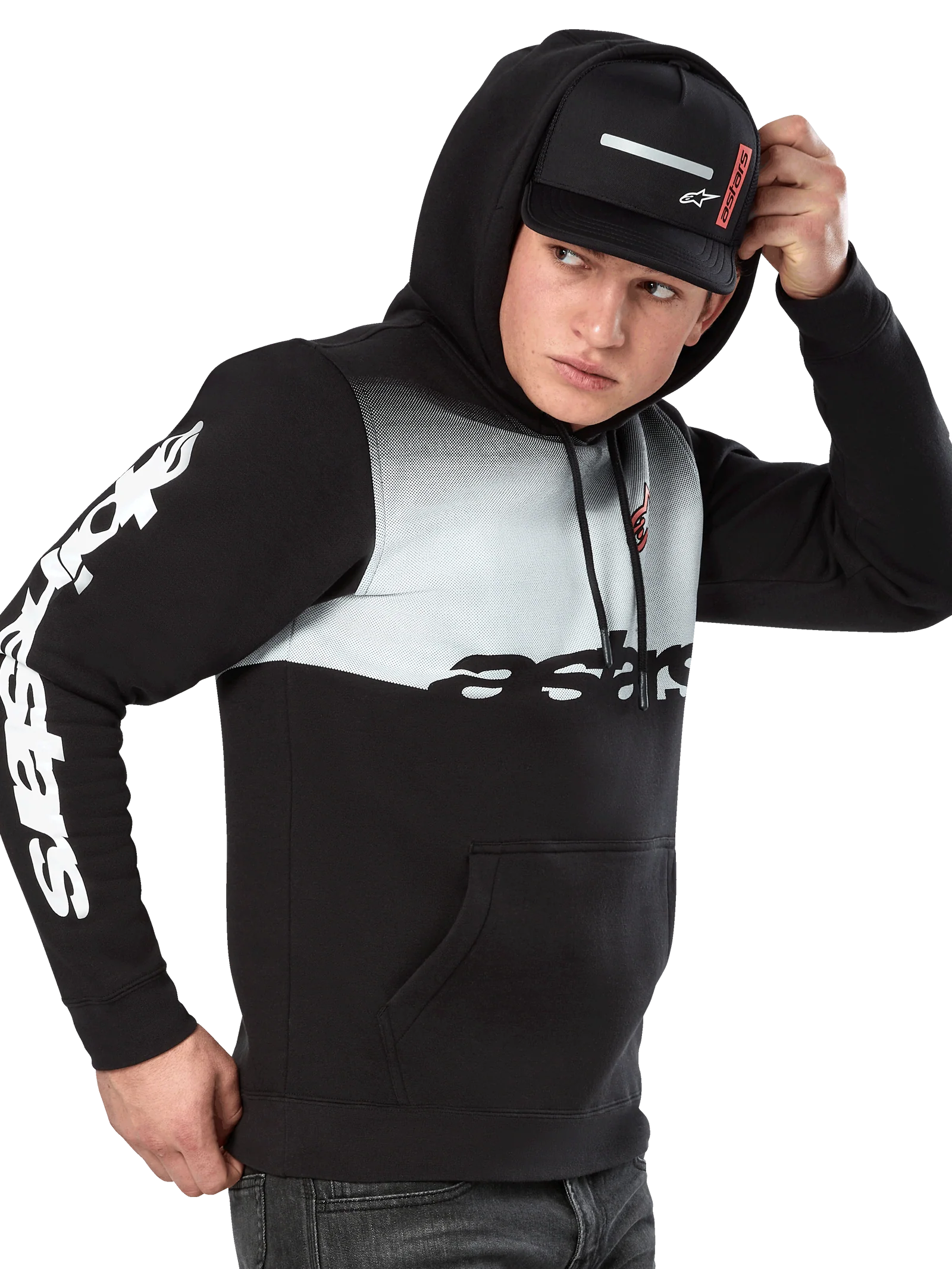 Buzo Hoddie Alpinestars Specter – Negro con degradado