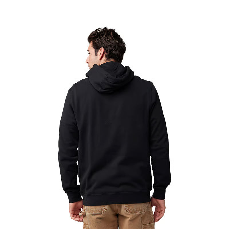 Buzo Hoodie Fox Emotion PO – Negro Estampado azul