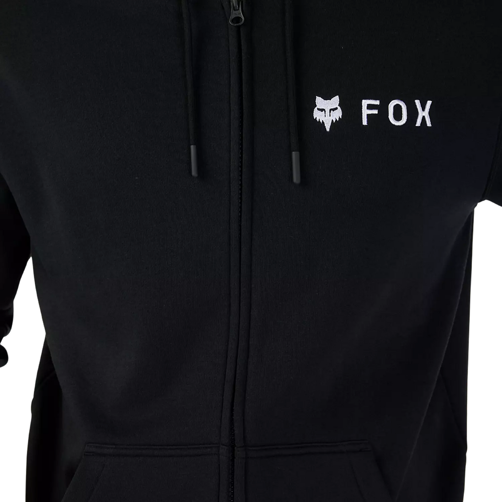 Buzo Hoodie Fox Absolute Zip Fleece – Negro