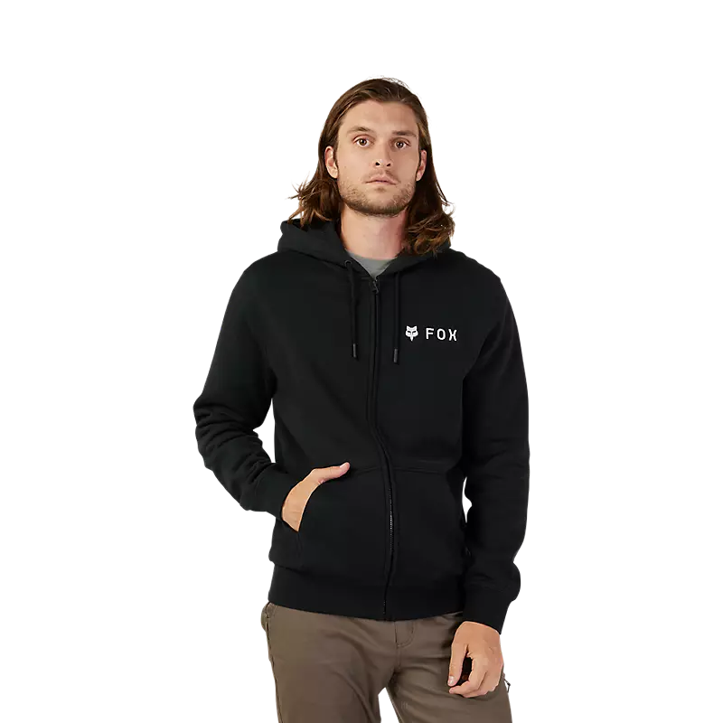 Buzo Hoodie Fox Absolute Zip Fleece – Negro