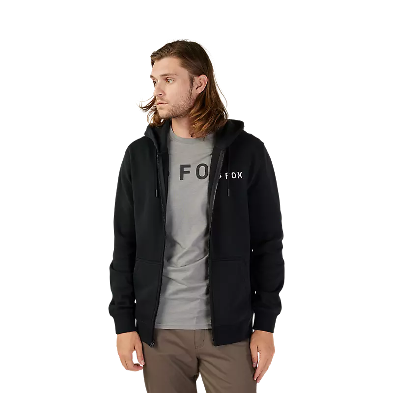 Buzo Hoodie Fox Absolute Zip Fleece – Negro