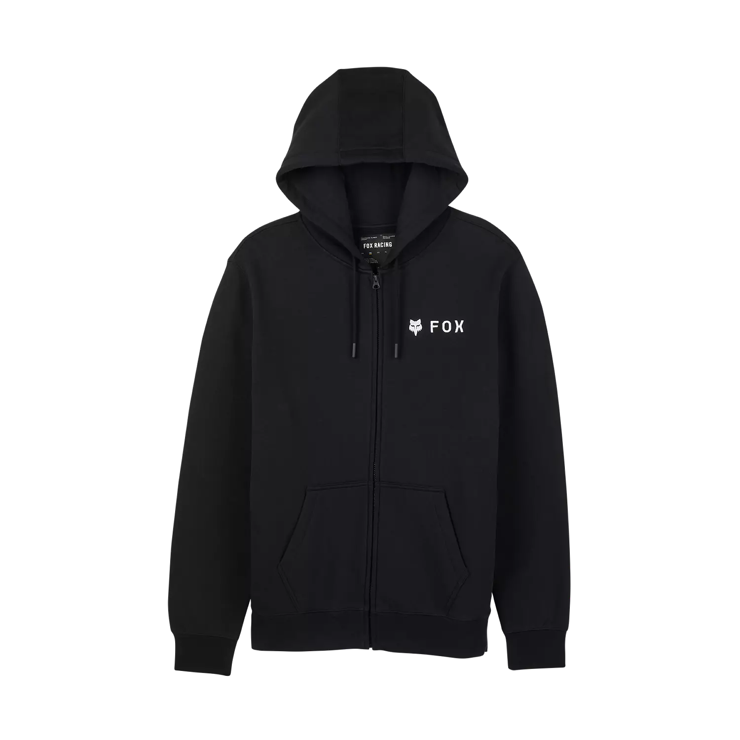 Buzo Hoodie Fox Absolute Zip Fleece – Negro