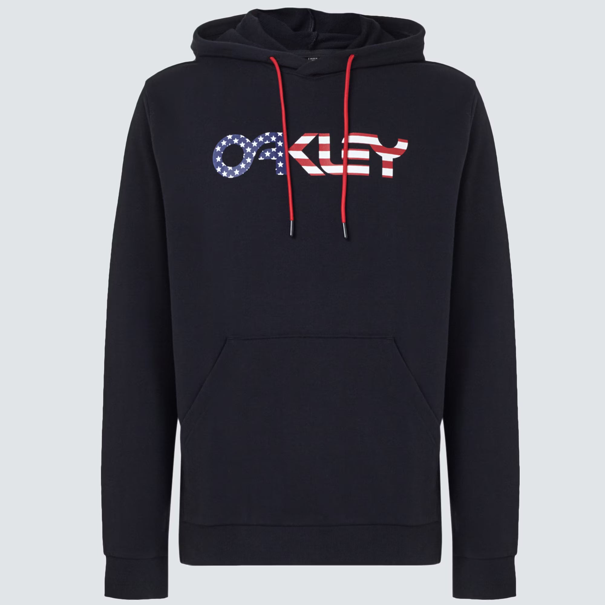 Buzo Hoodie Oakley USA Flag Logo – Pullover Negro