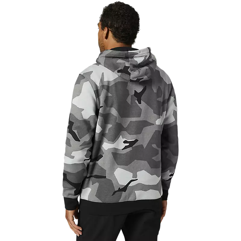 Buzo Hoodie Fox Legacy Camo – Camuflado Negro (Tipo Pullover)