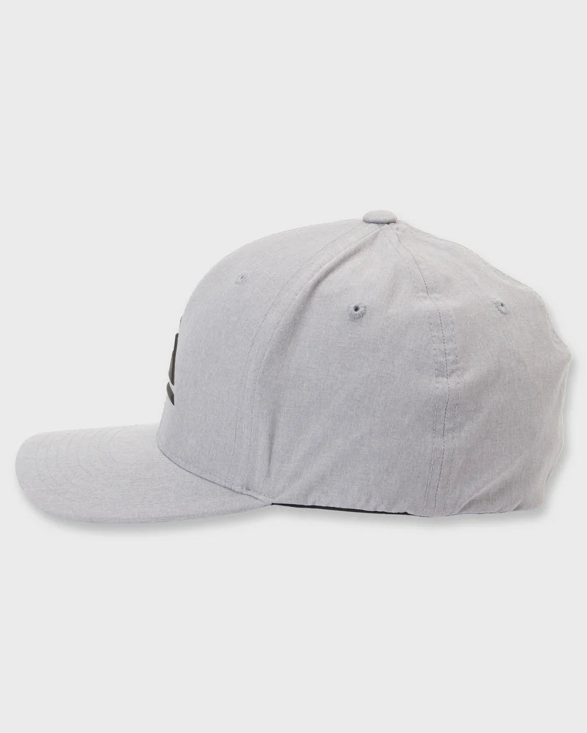Gorra Quiksilver Flexfit Amped Up – Gris (Flexfit)
